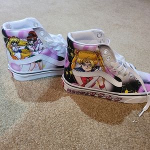 Sailor moon high top vans